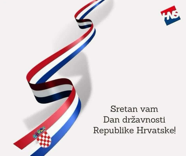 Sretan vam Dan državnosti Republike Hrvatske