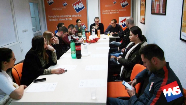 Osnivačka skupština Mladih HNS-a Industrijska četvrt, Osijek