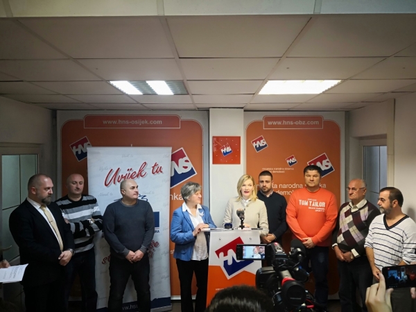 Koalicija HNS-HSU: Osijek nije prosjek!