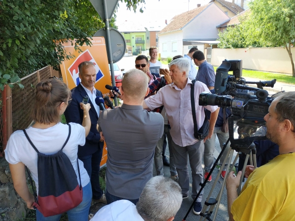 HNS Retfala: Kritična prometna točka kod pošte u Retfali