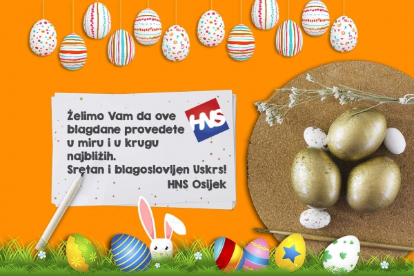 Sretan i blagoslovljen Uskrs!