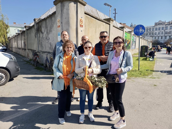 Obilježili smo blagdan Cvjetnice uz podjelu maslinovih grančica
